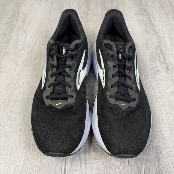Brooks Mens Ghost 17 1104422E090 Black Running Sneakers Size 12.5 2E Wide E main image 5